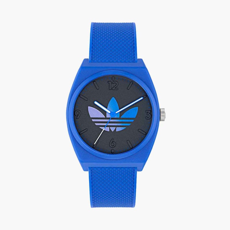 Adidas ساعة أنالوج زرقاء للرجال - Image 1